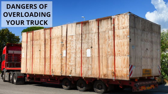 overloaded truck rim