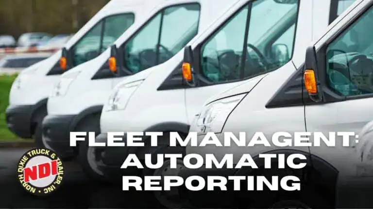 Fleet of trucks